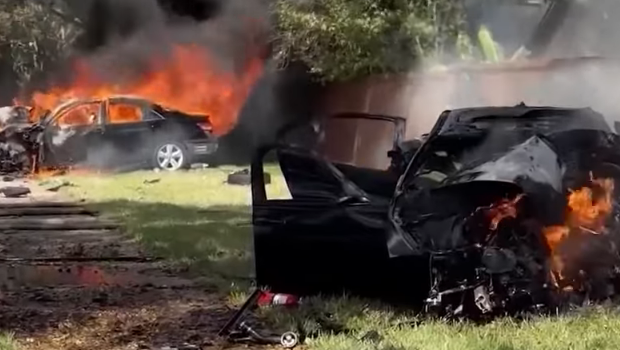 High school senior among five killed in fiery crash - Absolute News
