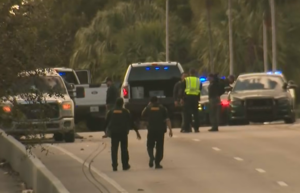 Man standing outside parked work truck killed by driver - Absolute News
